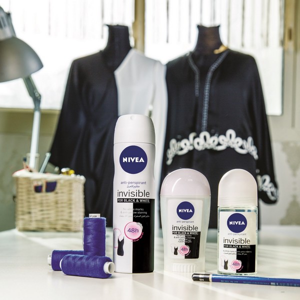 NIVEA partners with Sara Al Madani for its NIVEA Invisible Black & White deodorants 